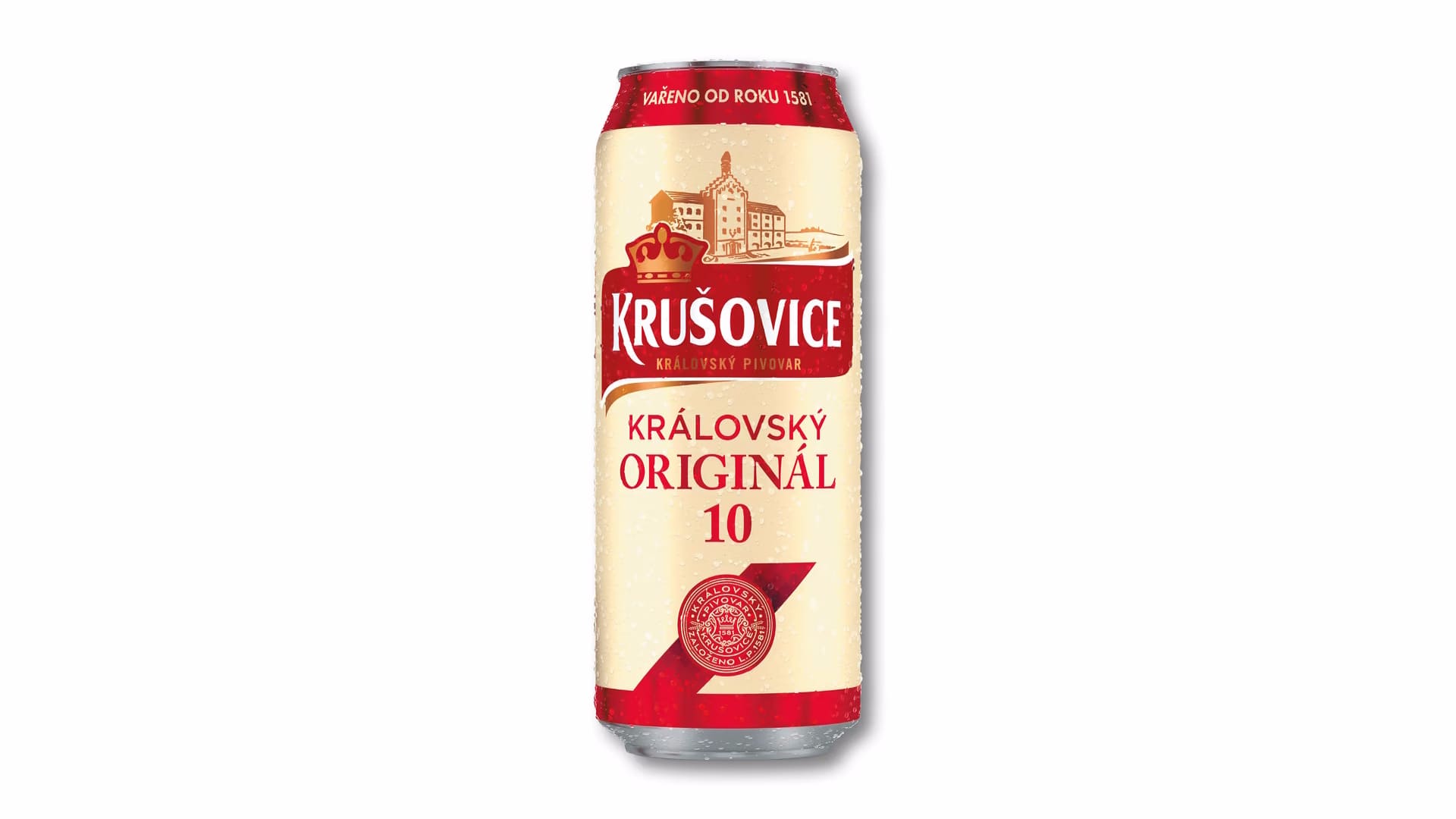 Krušovice 0,5l plech